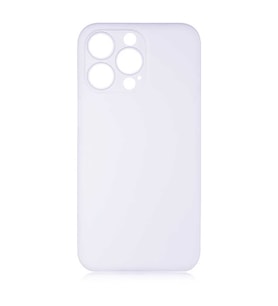 Apple iPhone 13 Pro Max Kılıf Zore 1.Kalite PP Kılıf (Beyaz)