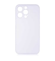 Apple iPhone 13 Pro Max Kılıf Zore 1.Kalite PP Kılıf (Beyaz)