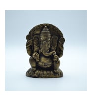Ganesha Budha Dekoratif Biblo Heykel (Altın)