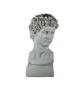C 0072 YAZISIZ HERMES BÜST (Beyaz)