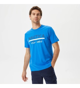 Nautica Erkek T-shirt (Mavi)