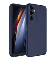 Tecno Pova Neo 2 Kılıf Zore Mara Lansman İç Yüzeyi Kadife Kılıf (Lacivert)