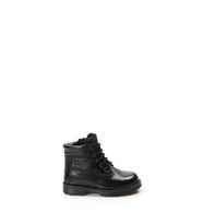 Fast Step Hakiki Deri Unisex Çocuk Worker Bot 006SPA1002 (Siyah)
