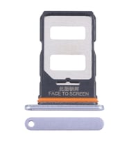 Xiaomi Uyumlu Poco X6 Sim Kart Tepsisi 23122PCD1G, 23122PCD1I Siyah (Mor)