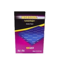 Karbon Kağıdı Monopol Karbon Kağıdı Renk Seçeneği 5 Adet (Mavi)