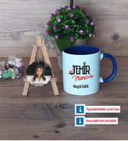 Şehir Plancısı Kupa Bardak Beyaz ve Fotoğraflı Ahşap Anahtarlık Hediye (Model 3)