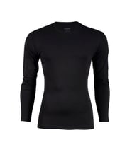 Yıldız Erkek Modal Uzun Kol Sıfır Yaka Body T-shirt Atlet 3'Lü Paket - 385-386 (Siyah)