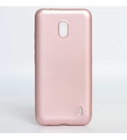 Nokia 2.2 Kılıf Kamera Çıkıntılı Soft Silikon (Rose)
