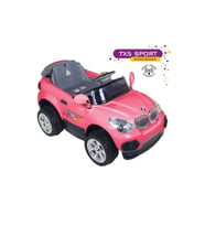 Aliş Toys Akülü Araba Bmw 12v Kumandalı (Pembe)