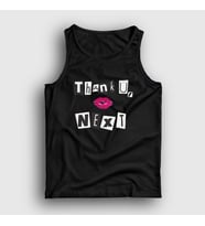 Presmono Unisex Sarı Next Ariana Grande Atlet 152613tt (Siyah)