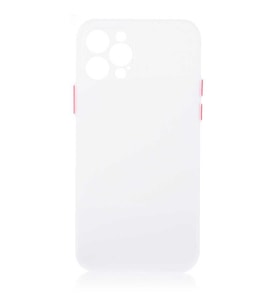 iPhone 12 Pro Kılıf Mat Ultra İnce Slims Kapak (Renksiz)