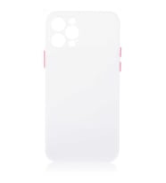 iPhone 12 Pro Kılıf Mat Ultra İnce Slims Kapak (Renksiz)