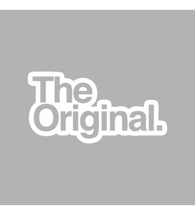 The Original. Araba Sticker siyah 17x8 CM (Beyaz)