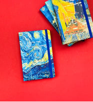 Van Gogh Tasarımlı Defter BM-1212 (Kırmızı)