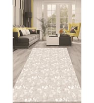 Dijital Kaymaz Taban Yıkanabilir Modern Renkli Salon Halısı Mutfak Halısı Yolluk ND-HT-380 (Krem)