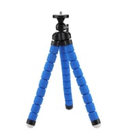 Ahtapod Tripod Uzun Tripod Sünger Ayaklı ?TR-4 Tripod (Mavi)