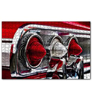 Cakapuzzle 1964 Chevrolet Impala Arka Stop Detay  Puzzle Yapboz MDF (Ahşap) (255 Parça)