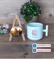 Hamile Anne Adayı Kupa Bardak Beyaz ve Fotoğraflı Ahşap Anahtarlık Hediye (Model 12)