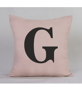 G Harfli Yastık (Bej)
