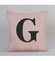 G Harfli Yastık (Bej)