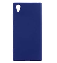 Sony Xperia XA1 Plus Kılıf Soft Mat Premier Case (Lacivert)