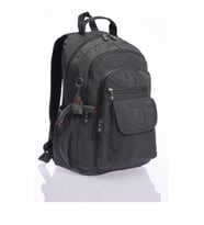 Kenyon Cox 8803 Unisex Klinkır Kumaş Sırt Çantası (Siyah)