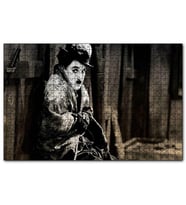 Cakapuzzle Charlie Chaplin Altına Hücum Film Görseli  Puzzle Yapboz MDF (Ahşap) (1000 Parça)