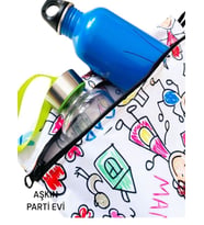 30x37 Cm, Su Geçirmez, Islak Mayo Bebek Bakım Çanta/torba Organizer (Beyaz)