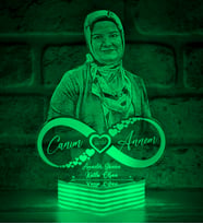 Kişiye Özel, Anneler Günü Hediyesi, Anneye En Güzel Hediye (Yeşil)