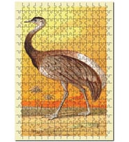 Cakapuzzle Rhea Kuş Görseli Puzzle Yapboz MDF (Ahşap) (1000 Parça)