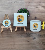 Kadın Öğretmene Hediye Hediye Seti Kupa Bardak T Kulplu, Dekoratif Taş, Anahtarlık Öğretmenler Günü Hediyesi (Model 5)