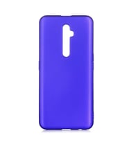Oppo Reno 2Z Kılıf Soft Mat Premier Case (SAKS MAVI)
