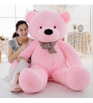 Kuki's Spielzeug 160cm Dev Peluş Ayı (Pembe)