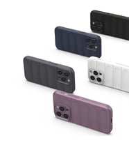 IPHONE 15 PRO UYUMLU OPTİMUM LENS KORUMALI SİLİKON KILIF (Bordo)