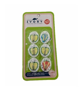 IVORY 6LI YAPIŞKANLI ASKI (Sarı)