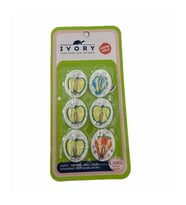 IVORY 6LI YAPIŞKANLI ASKI (Sarı)