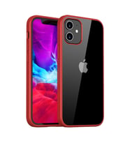 BİKAPAK ELİT SHINE IPHONE 12 MINI KAPAK (Koyu Kırmızı)