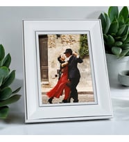 Kişiye Özel Solmaz Fotoğraf Baskılı 15x21 Çerçeve (Beyaz Gümüş)