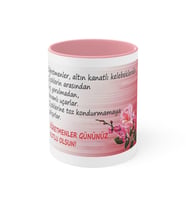 Öğretmenler Günü Kupaları (Pembe)