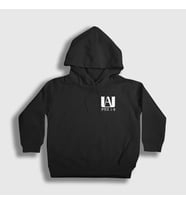 Presmono Unisex Çocuk Beyaz UA Anime Boku No Hero Academia Kapüşonlu Sweatshirt 235027tt (Siyah)