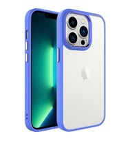 Apple iPhone 14 Pro Kılıf Zore Krom Kılıf (Açık Gri)