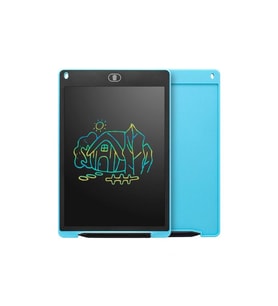 Vothoon 12 İnc Writing Lcd Grafik Dijital Kalemli Çizim Tableti Yazı Tahta Not Yazma Eğitim Tableti (Mavi)