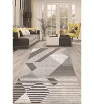 Dijital Kaymaz Taban Yıkanabilir Modern Renkli Salon Halısı Mutfak Halısı Yolluk ND-HT-156 (Çok Renkli)