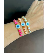 3'lü Limo Çocuk Bileklik (Pembe)