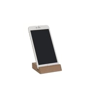 Kartvizitlik ve Telefon Tutucu Masaüstü Business Card and Phone Holder Rainbow Vegan 7,7x7,7 cm (Vizon)