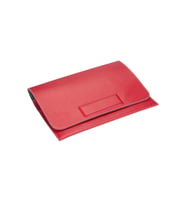 Tablet Kılıfı 2 Cepli 7 İnch 9 İnch 10.1 İnch Rainbow Vegan 19x28 cm (Kırmızı)