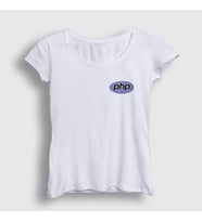 Presmono Kadın Sarı Php Coder Programmer Developer Yazılımcı T-Shirt 337473tt (Beyaz)