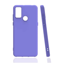 Kvy Tcl 20E Biye Silikon Kılıf (Lila)