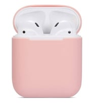 Airpods - İnpods - İ12 Uyumlu Kılıf (Pembe)