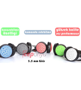 MS-174 Yüksek Ses Kalite 3.5mm Giriş Kulaklık
